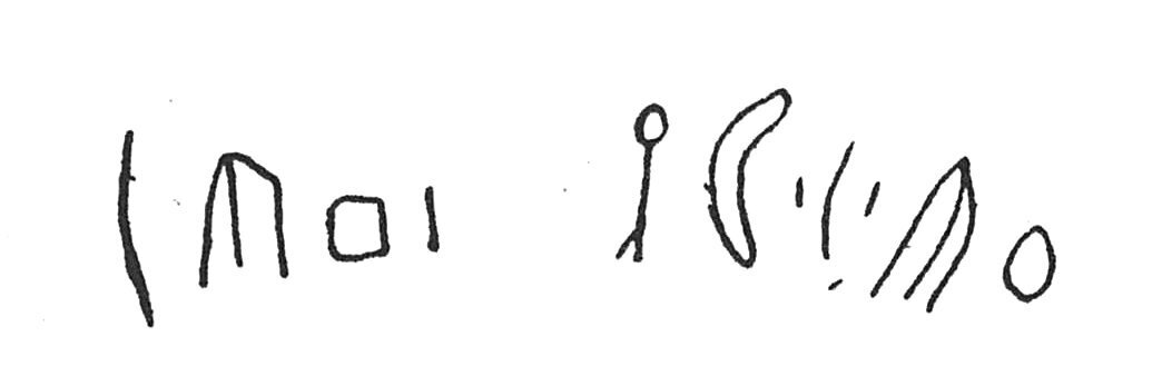 inscription of siglum C 376