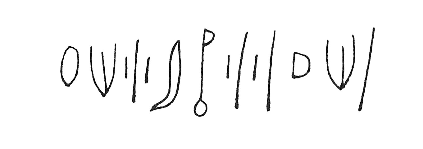 inscription of siglum C 376