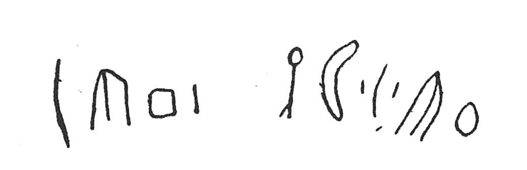 inscription of siglum C 376