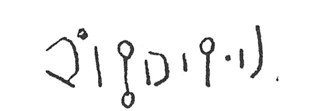 inscription of siglum C 3760