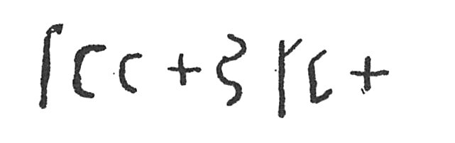 inscription of siglum C 3761