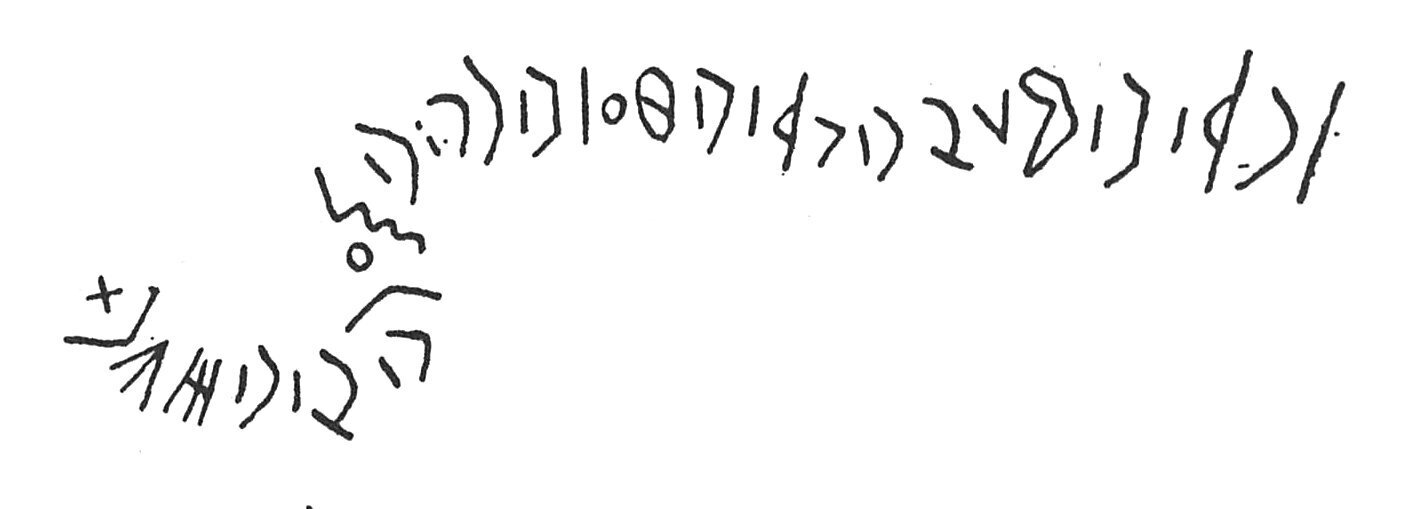 inscription of siglum C 3768