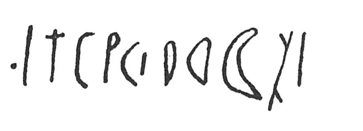 inscription of siglum C 3790