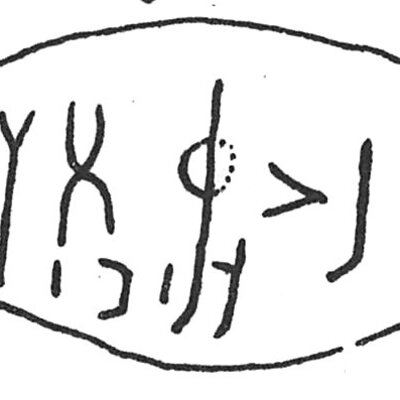 inscription of siglum C 3802