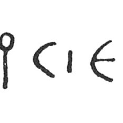 inscription of siglum C 3812
