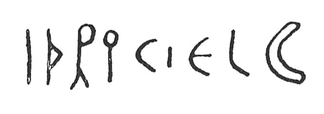 inscription of siglum C 3812