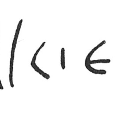 inscription of siglum C 3813