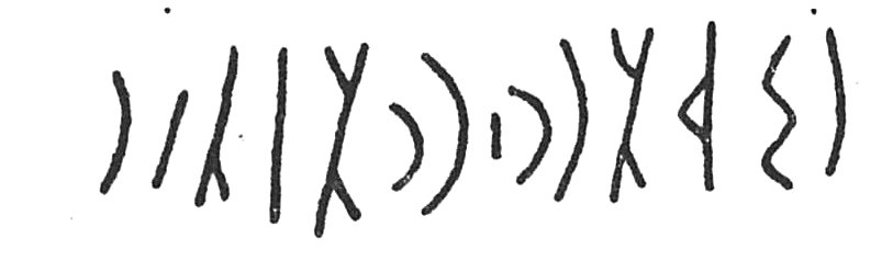 inscription of siglum C 3815