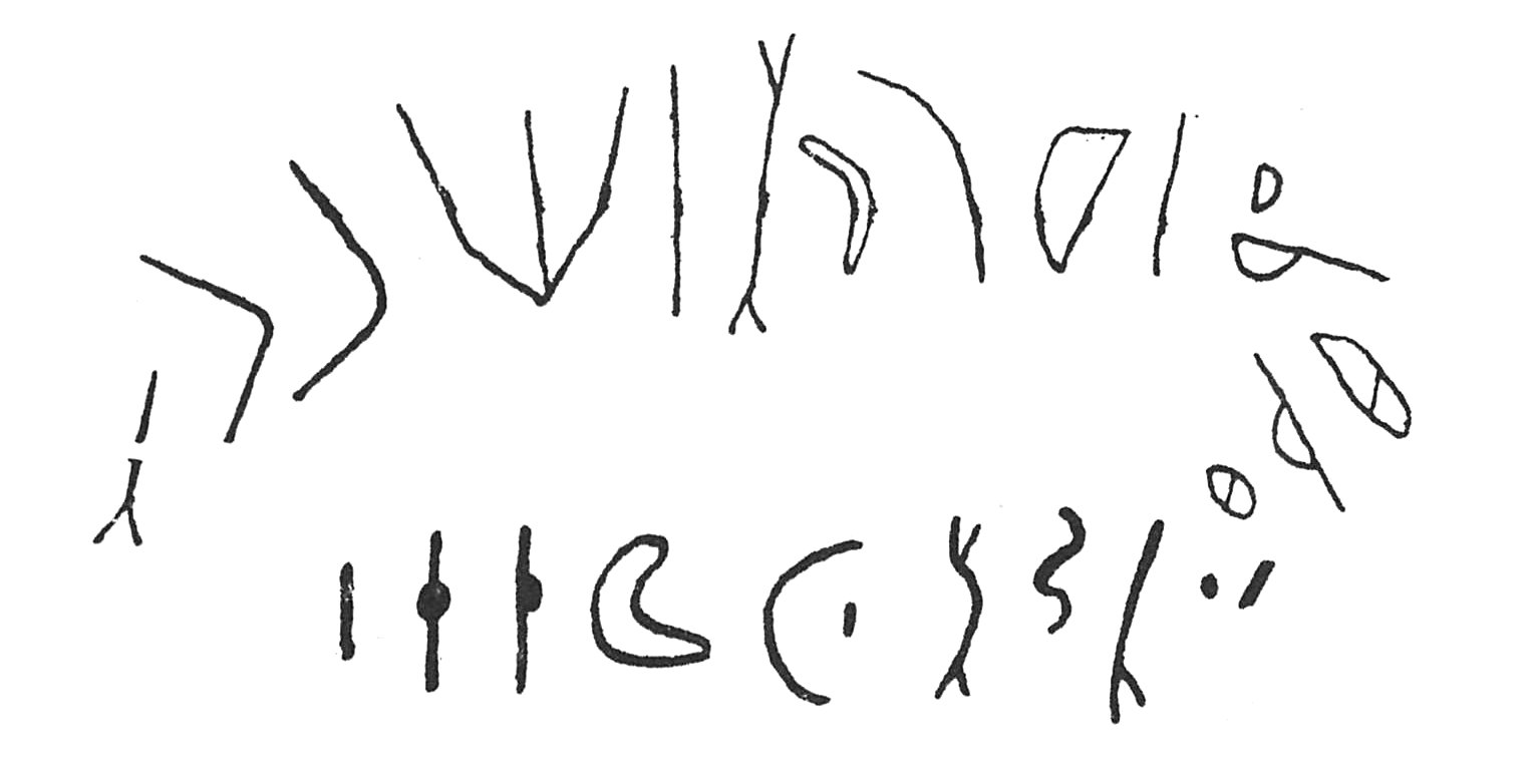 inscription of siglum C 383