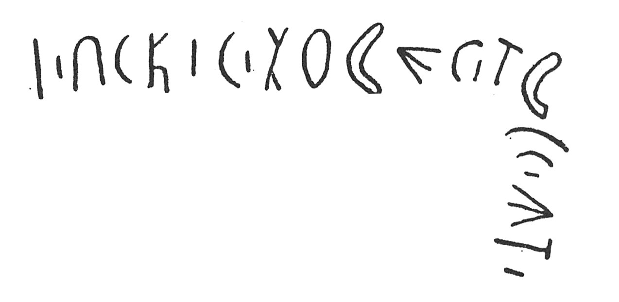 inscription of siglum C 3831