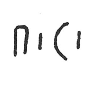 inscription of siglum C 3832