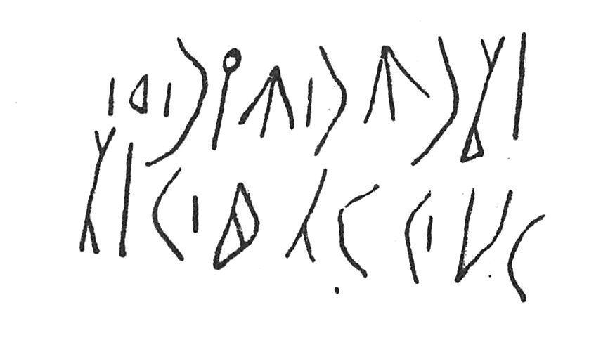 inscription of siglum C 3834