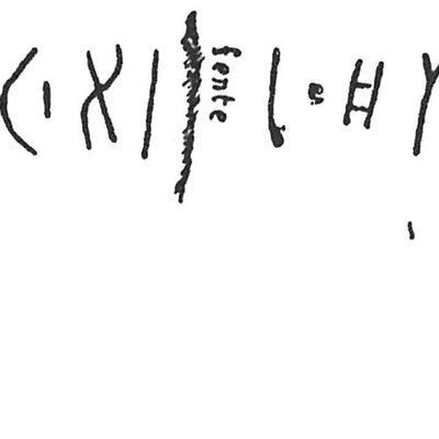 inscription of siglum C 3850