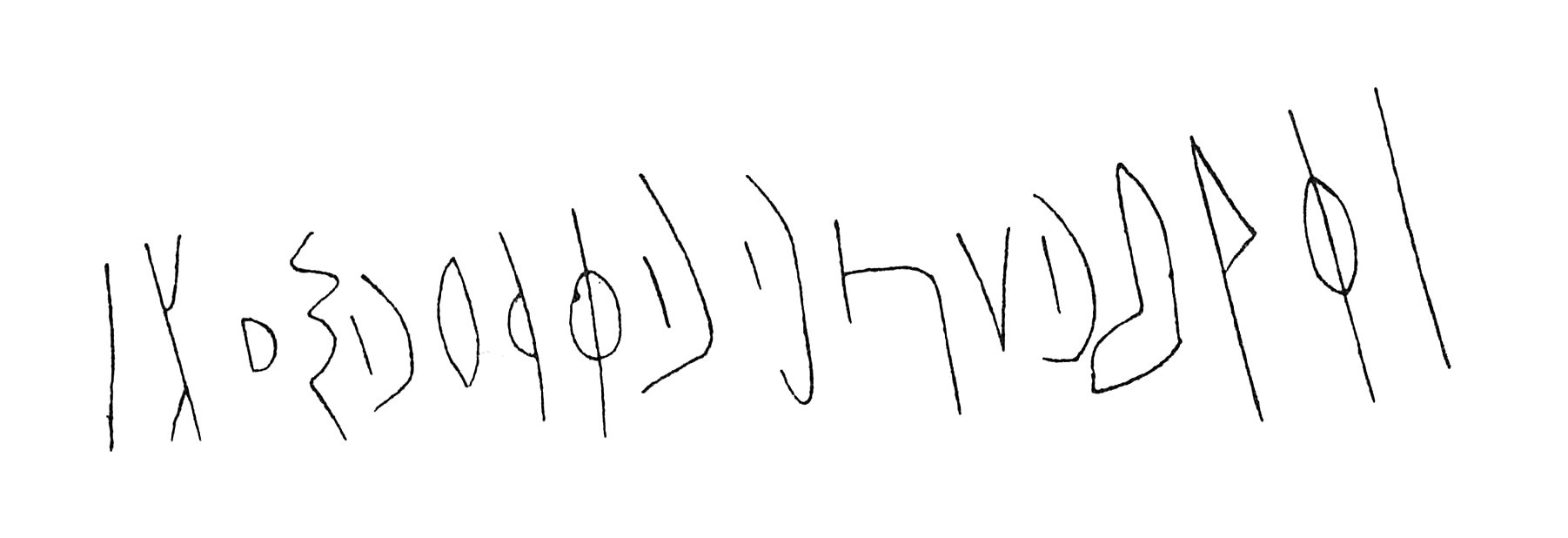 inscription of siglum C 386