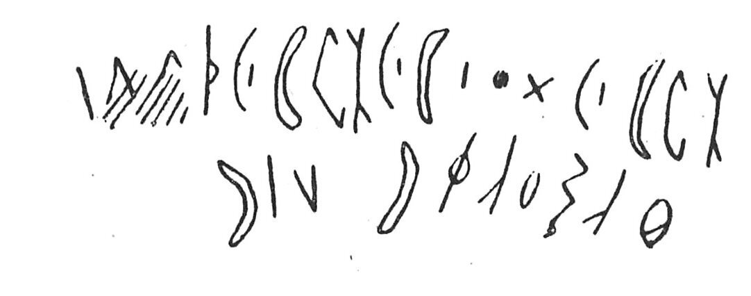 inscription of siglum C 3872