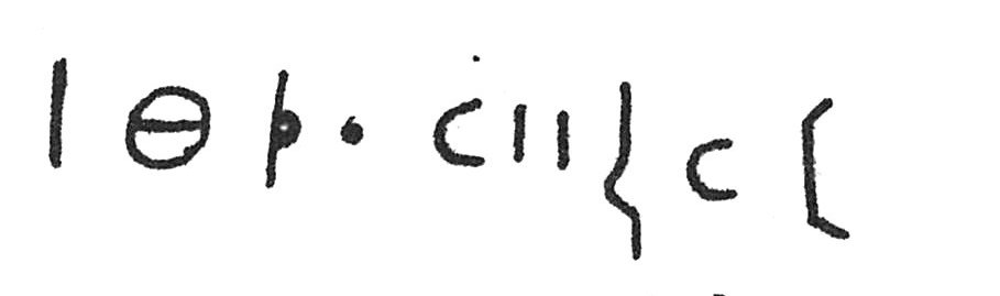 inscription of siglum C 3876