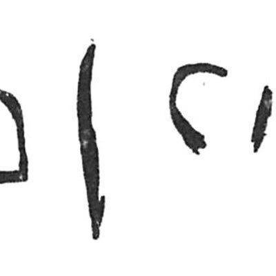 inscription of siglum C 3895