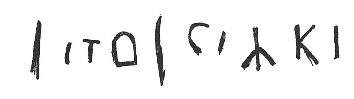 inscription of siglum C 3895