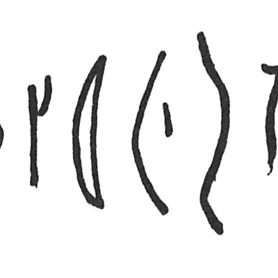 inscription of siglum C 3898