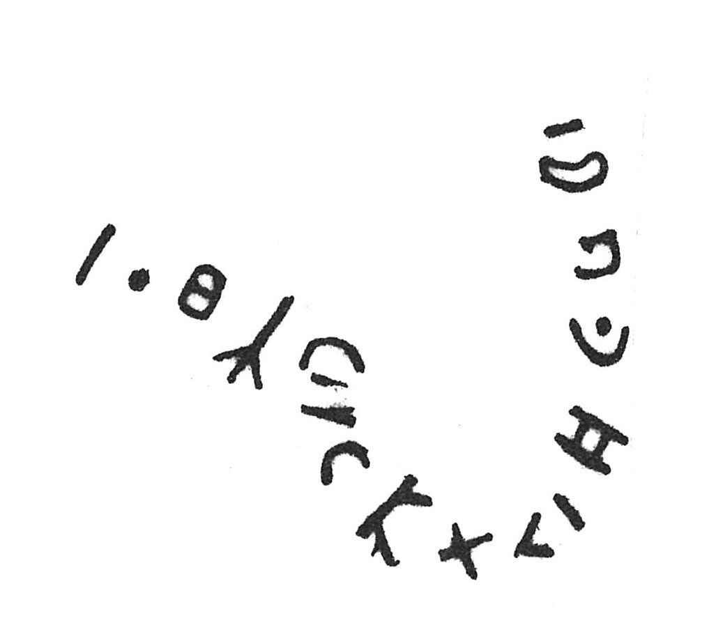 inscription of siglum C 3918