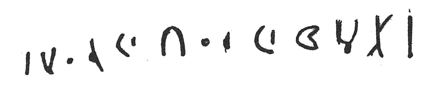 inscription of siglum C 3919