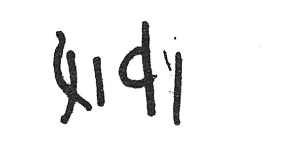inscription of siglum C 3932