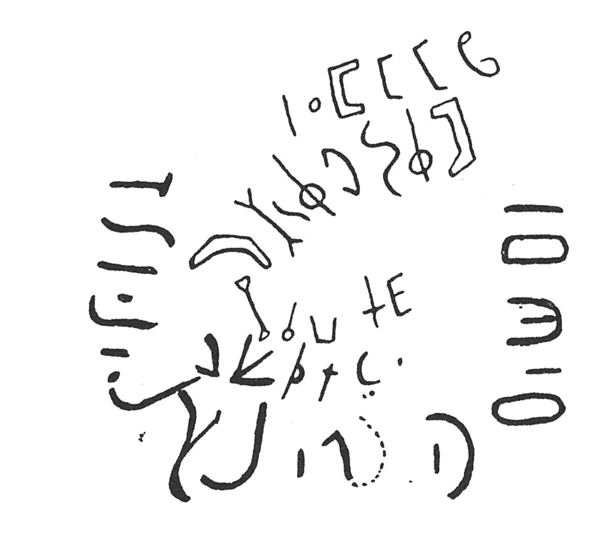 inscription of siglum C 394