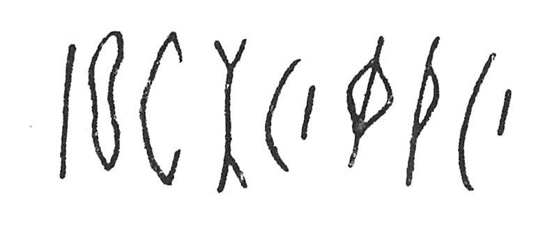 inscription of siglum C 3950