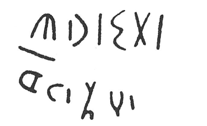 inscription of siglum C 3956