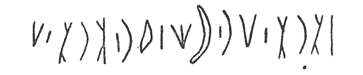 inscription of siglum C 3971
