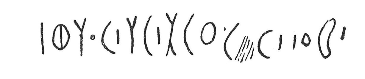 inscription of siglum C 3982