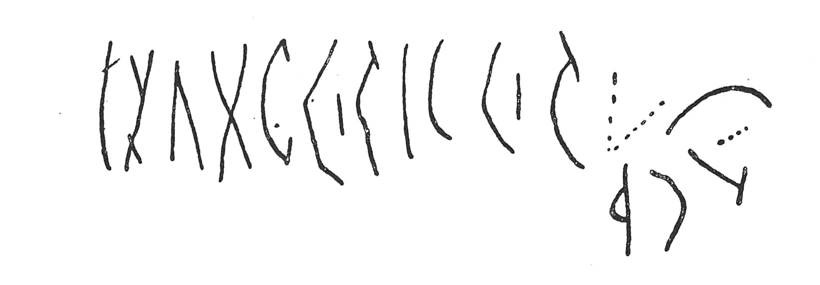 inscription of siglum C 4015