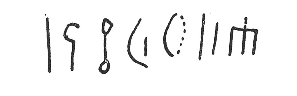 inscription of siglum C 4019