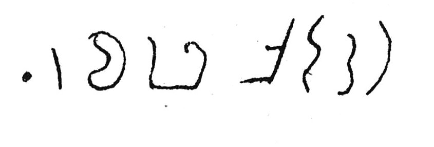 inscription of siglum C 402