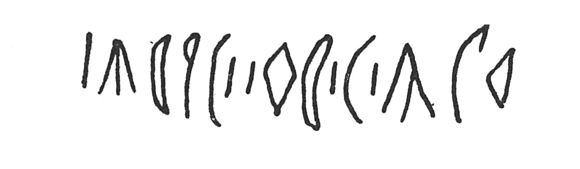 inscription of siglum C 4031