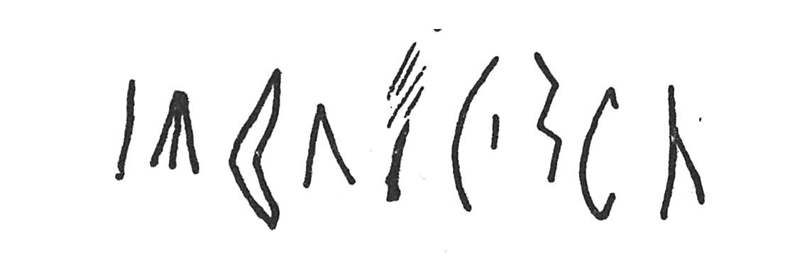 inscription of siglum C 4036