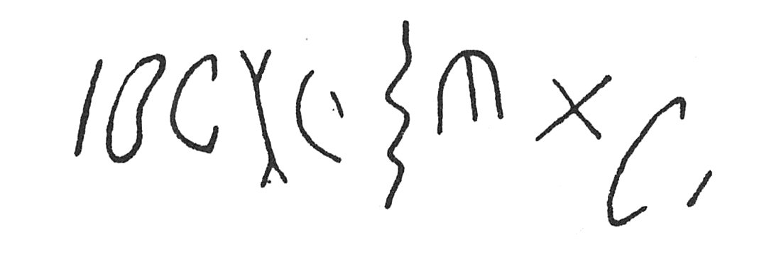 inscription of siglum C 4048