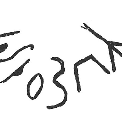 inscription of siglum C 4058