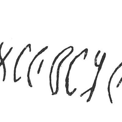 inscription of siglum C 4066