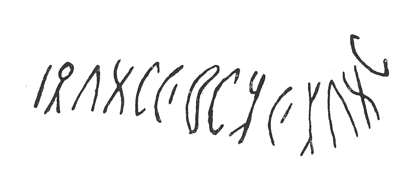 inscription of siglum C 4066