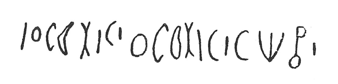 inscription of siglum C 4067
