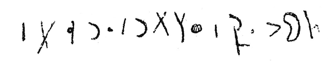 inscription of siglum C 409