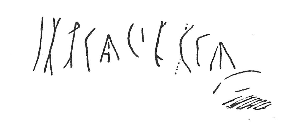 inscription of siglum C 4107