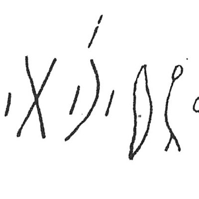 inscription of siglum C 4111