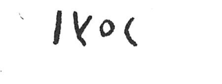 inscription of siglum C 4113