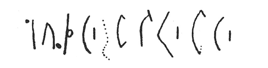 inscription of siglum C 4121