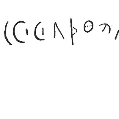 inscription of siglum C 4123