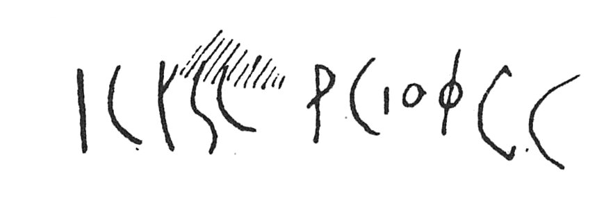 inscription of siglum C 4124