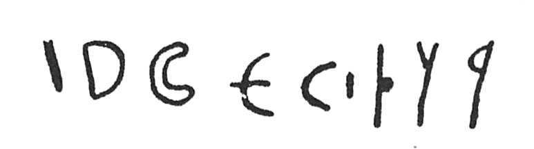 inscription of siglum C 4127