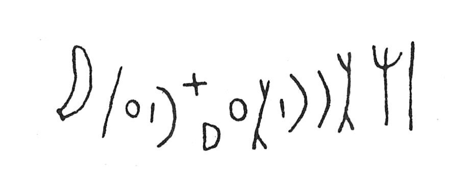 inscription of siglum C 4130